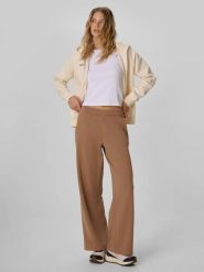 Szerokie spodnie dresowe damskie 4F. Czarne spodnie dresowe damskie 4f, xs, bez wzorów, z bawełny. Za 159.99 zł.