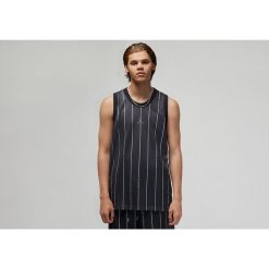 Koszulka męska nike air jordan essentials all over printed jersey black. Czarne koszulki sportowe męskie Jordan, m, bez wzorów, z jersey, bez kołnierzyka, bez ramiączek, do koszykówki. Za 269.00 zł.
