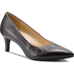 Półbuty GEOX - D Forsthia M. A D747DA 00085 C9999 Black. Czarne półbuty damskie Geox, z materiału, eleganckie. W wyprzedaży za 229.00 zł.