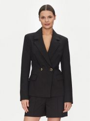 Marciano Guess Marynarka 5GGN24 7311A Czarny Regular Fit. Czarne żakiety damskie Marciano Guess, z aplikacjami, z syntetyku. Za 639.99 zł.