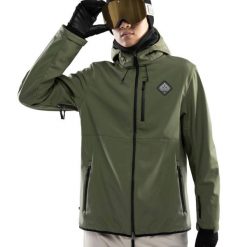 Męska kurtka snowboardowa Sporty zimowe Siroko W2 Army. Zielone kurtki sportowe męskie SIROKO, na zimę, m, bez wzorów, z softshellu, narciarskie. W wyprzedaży za 339.00 zł.