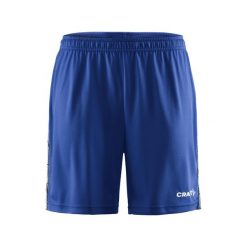 Szorty Craft Premier. Niebieskie krótkie spodenki sportowe męskie Craft, s, bez wzorów, z materiału, na fitness i siłownię. Za 195.00 zł.