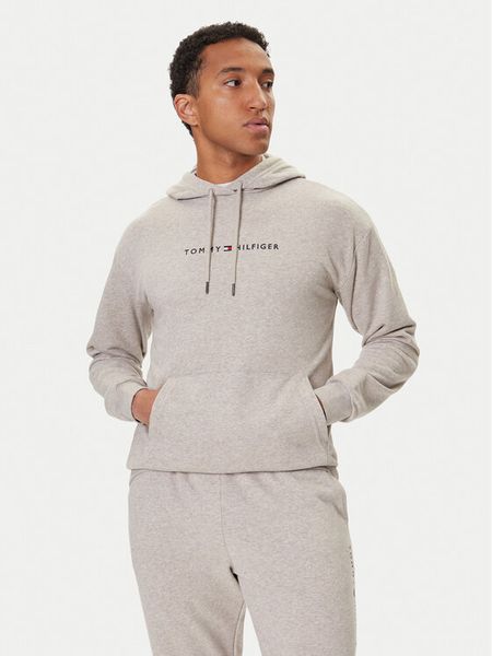 Tommy Hilfiger Bluza UM0UM03665 Beżowy Regular Fit. Brązowe bluzy męskie Tommy Hilfiger, m, bez wzorów, z bawełny, bez kaptura. Za 279.99 zł.