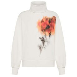 Deha Bluza Z Grafiką Soft Touch Damskie. Białe bluzy damskie Deha, s, bez wzorów, z elastanu, bez kaptura. Za 417.99 zł.
