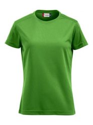 Clique Ice-T Women koszulka z oddychającego poliestru – apple green. Zielone t-shirty damskie CLIQUE, xl, bez wzorów, z materiału, sportowe, bez kołnierzyka. Za 116.79 zł.