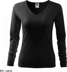 MALFINI Elegance 127 - ADLER - Koszulka damska, 180 g/m, - czarny 3XL. Czarne t-shirty damskie Malfini, m, bez wzorów, bez kołnierzyka. Za 40.08 zł.
