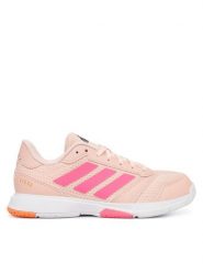 Adidas Buty do biegania Ligra 8 W JR7119 Pomarańczowy. Brązowe obuwie sportowe damskie Adidas, bez wzorów, z materiału, do biegania. Za 299.99 zł.