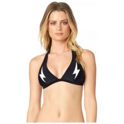 FOX Góra Od Bikini Throttle Maniac Fixed Halter L Czarny. Bikini damskie marki FOX. W wyprzedaży za 104.00 zł.