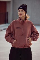 Czapka Beanie z Naszywką - Czarna. Czarne czapki i kapelusze damskie MOE, z aplikacjami, z bawełny. Za 96.90 zł.