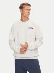 New Balance Bluza Athletics Premium Logo MT41547AHH Szary Relaxed Fit. Szare bluzy męskie New Balance, l, bez wzorów, z bawełny, bez kaptura. Za 309.99 zł.