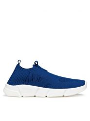 Geox Sneakersy J Aril Boy J02DMA 0006K C4067 Niebieski. Niebieskie trampki i tenisówki chłopięce Geox, bez wzorów, z materiału, bez zapięcia. Za 209.99 zł.