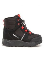 Reima Kozaki Ehtii 5400012A Czarny. Czarne buty zimowe chłopięce Reima, bez wzorów, z materiału, bez zapięcia. Za 329.99 zł.