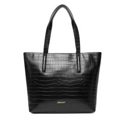Torebka JENNY. Czarne torebki do ręki damskie Jenny, bez wzorów, bez dodatków. Za 149.99 zł.