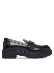 Armani Exchange Loafersy XW003095 AF11912 UC001 Czarny. Czarne mokasyny damskie Armani Exchange, ze skóry. Za 914.99 zł.