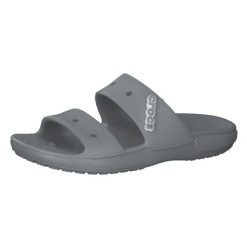 Klapki męskie Crocs Classic. Szare klapki męskie Crocs, z materiału, klasyczne. Za 252.80 zł.