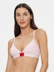 Hugo Biustonosz braletka Red Label 50503098 Różowy. Czerwone biustonosze Hugo, bez wzorów, z bawełny. Za 109.99 zł.