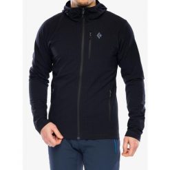 Bluza polarowa męska Black Diamond Coefficient Storm FZ Hoody. Czarne bluzy sportowe męskie Black Diamond, m, bez wzorów, z polaru, bez kaptura, trekkingowe. Za 500.99 zł.