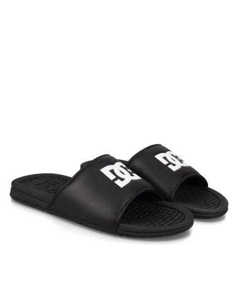 Klapki męskie DC Shoes Bolsa. Czarne klapki męskie DC Shoes, z materiału. Za 119.99 zł.