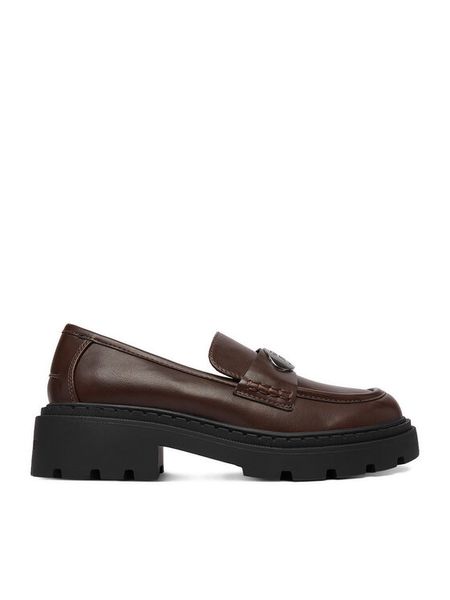 Guess Jeans Loafersy CEO-WS5389S-4 Brązowy. Brązowe mokasyny damskie Guess Jeans, z jeansu. Za 249.99 zł.