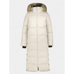 Kurtka Damska Luhta Iisalmi. Brązowe kurtki damskie Luhta, bez wzorów, z puchu, bez kaptura. Za 1,199.00 zł.