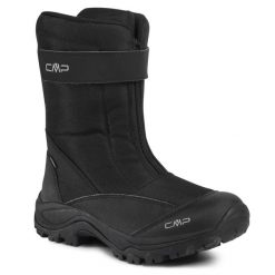 Śniegowce CMP. Czarne kozaki męskie CMP, bez zapięcia. Za 379.99 zł.
