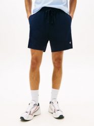 Tommy Jeans Szorty Mężczyźni niebieski, XXL. Niebieskie szorty męskie Tommy Jeans, m, z aplikacjami, z bawełny. Za 229.95 zł.