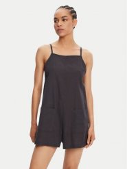 Roxy Kombinezon Lavender Haze ERJWO03014 Czarny Regular Fit. Czarne sukienki damskie Roxy, xs, bez wzorów, z bawełny, bez kołnierzyka, bez ramiączek. Za 229.99 zł.