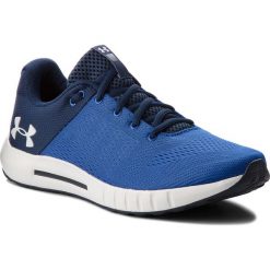 Buty UNDER ARMOUR - Ua Micro G Pursuit 3000011-401 Blu. Niebieskie buty sportowe męskie Under Armour, z materiału. W wyprzedaży za 179.00 zł.