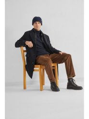 Selected Homme Płaszcz wełniany 16089400 Czarny Regular Fit. Czarne płaszcze męskie Selected Homme, na zimę, m, bez wzorów, z syntetyku, bez kaptura. Za 1,199.00 zł.