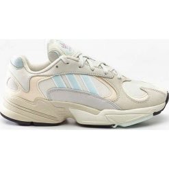 Sneakersy damskie beżowe Adidas Yung 1 CG7118 - beżowy. Brązowe obuwie sportowe damskie Adidas, bez wzorów. Za 499.99 zł.