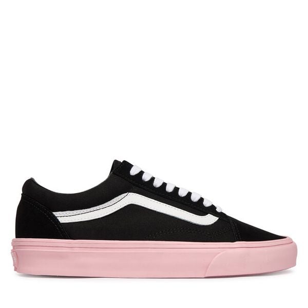 Tenisówki Vans. Czarne trampki i tenisówki damskie Vans, bez wzorów, bez zapięcia. Za 291.99 zł.