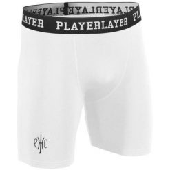 Męskie elastyczne szorty PlayerLayer P-710 — biały, S. Białe szorty męskie ZODIAC ORIGINAL, na lato, m, bez wzorów. Za 131.99 zł.