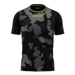 Givova Koszulka Army Interlock L. Brązowe koszulki sportowe męskie Givova, l, bez wzorów, bez kołnierzyka, bez ramiączek, do piłki nożnej. Za 188.99 zł.