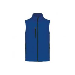 Kurtka bez rękawów Kariban. Niebieskie kurtki męskie KARIBAN, m, bez wzorów, z elastanu, eleganckie, bez kaptura. Za 241.50 zł.