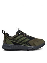 Adidas Trekkingi Tracefinder JI4285 Khaki. Brązowe buty sportowe męskie Adidas, z materiału, bez zapięcia, do biegania. Za 269.99 zł.