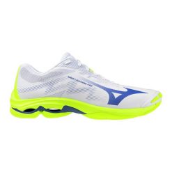 Buty halowe Mizuno Wave Lightning Pro. Białe buty sportowe męskie Mizuno, bez zapięcia, do siatkówki, mizuno wave. Za 506.75 zł.