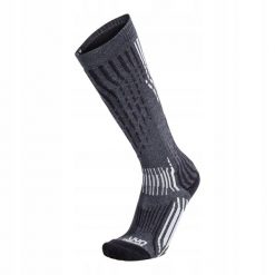 Skarpety narciarskie damskie Uyn Ski Cashmere. Szare skarpety damskie UYN, bez wzorów. W wyprzedaży za 165.55 zł.