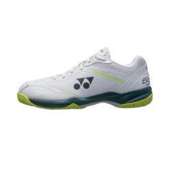 Buty do badmintona Yonex PC-65 X Axelsen. Brązowe obuwie sportowe damskie YONEX, bez wzorów, na fitness i siłownię. Za 443.00 zł.