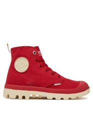 Palladium Trapery Pampa Duo Chrome 74470-656-M Czerwony. Czerwone śniegowce i trapery męskie Palladium, z materiału, bez zapięcia. Za 271.15 zł.