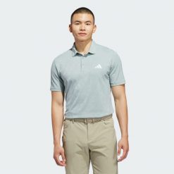 Koszulka Polo Ultimate365 Jacquard. Zielone buty sportowe męskie Adidas, m, bez wzorów, bez kołnierzyka, bez ramiączek, na golfa. Za 279.00 zł.