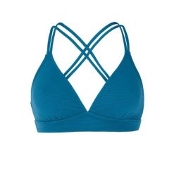 Damski top do kostiumu kąpielowego Protest MIXSupers. Niebieskie bikini damskie Protest, m, bez wzorów, bez kołnierzyka, bez ramiączek. Za 186.50 zł.