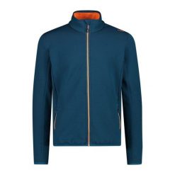 Bluza męska turystyczna CMP 32E6917. Niebieskie bluzy męskie CMP, m, bez wzorów, bez kaptura. W wyprzedaży za 293.99 zł.