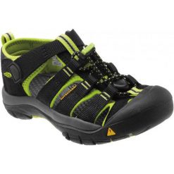 Keen Sandały Newport h2 K Black/ Lime Green 11. Czarne sandały dziewczęce Keen, bez zapięcia. Za 168.00 zł.