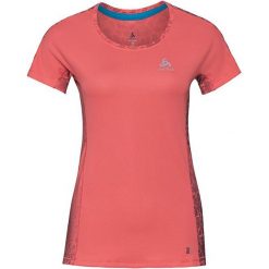 Odlo Koszulka damska Omnius Print F-Dry pomarańczowa r. S (312321). Bluzki damskie marki Odlo. Za 162.43 zł.