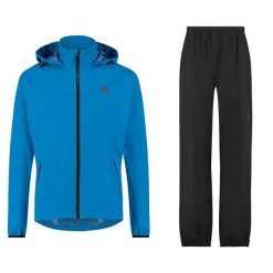 GO Rain Suit Essential Blue. Niebieskie kurtki damskie AGU, bez wzorów, rowerowe. Za 480.70 zł.
