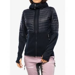 Kurtka hybrydowa damska Didriksons Annema Full Zip 6. Czarne kurtki damskie Didriksons, bez wzorów, bez kaptura, trekkingowe. Za 413.99 zł.