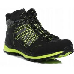 Buty trekkingowe męskie Samaris Mid II Regatta. Czarne trekkingi męskie Regatta, trekkingowe. W wyprzedaży za 253.00 zł.