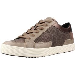 Buty GEOX D BLOMIEE Szary. Szare obuwie sportowe damskie Geox, na fitness i siłownię. Za 298.99 zł.