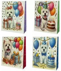 Jupiter Torebka prezentowa dziecięca M Pieski mix. Torby i plecaki dziecięce Jupiter. Za 13.00 zł.