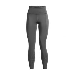 Damskie legginsy Under Armour Fly Fast Elite. Szare legginsy damskie Under Armour, bez wzorów, do biegania. Za 420.00 zł.